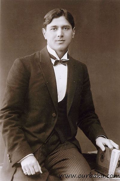 Студент Фрейбергской горной академии Джафар Кязимов(Германия, Фрейберг (1923)