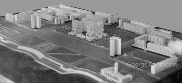 11 Konovalov layout of the building of Lenin Square.jpg