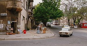 Улица Красная угол Мехти Гусейна(Баку)